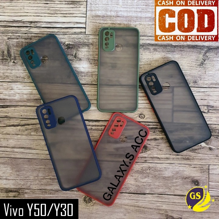 Vivo Y12S Y20i Y20 Y50 Y30 Y30i V19 V17 V15 S1 Z1 Pro Y19 Y17 Y15 Y12 Y12i Y11 Case Dove Matte Fuze Colored