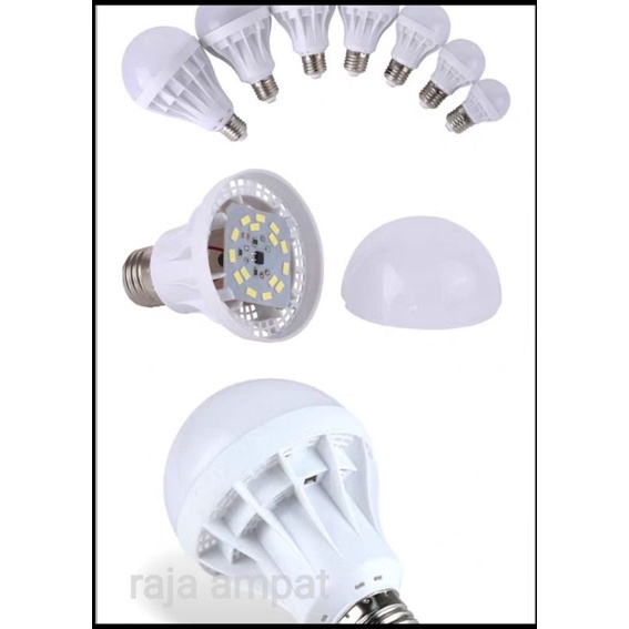 Lampu Bohlam LED Lamp Murah Daylight Putih  9w/18w