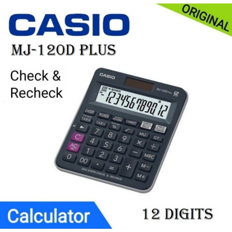 

New Casio Kalkulator/Calculator MJ-120D Plus