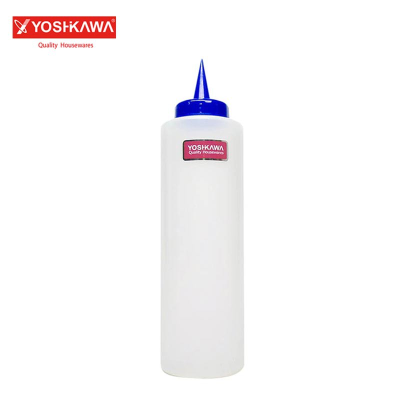 

YOSHIKAWA Botol Kecap 400 ML Squeeze Dispenser EVL-BK-02 Biru