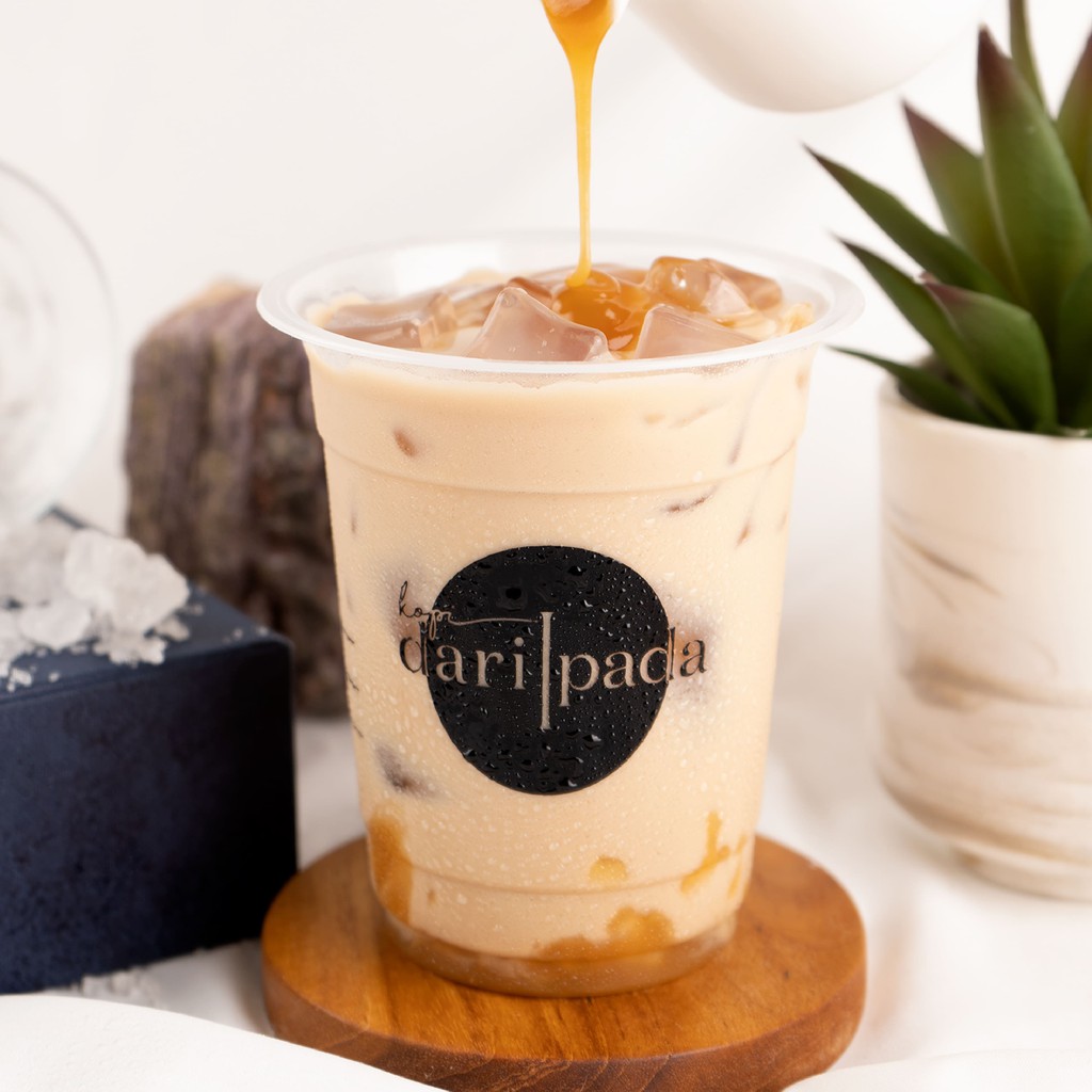 

Kopi Dari Pada Salted Caramel Latte