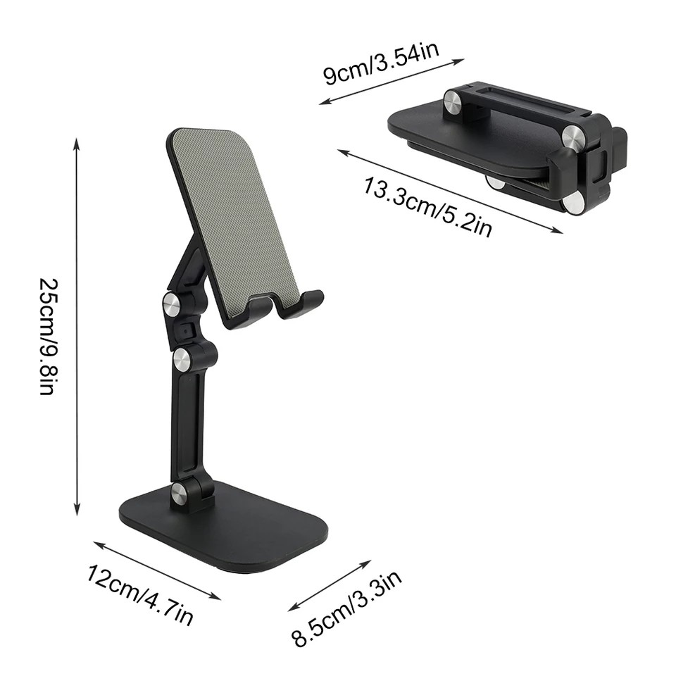 Holder Meja Transformer Lipat Smartphone dan Tablet Ipad | Accezz Holder Meja Lipat Handphone Ipad