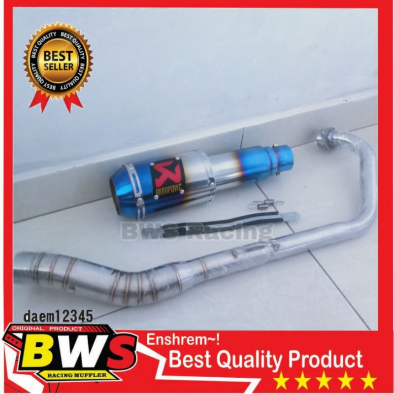 knalpot Akrapovic Satria Fu 150 Vixion R15 CBR150R
