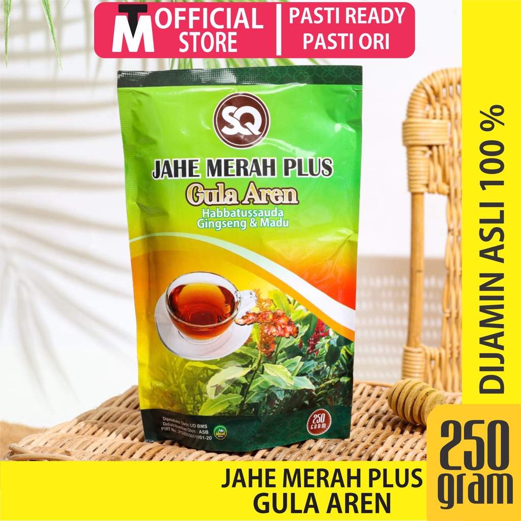 SQ Jahe Merah Bubuk Gula Aren 250 gram