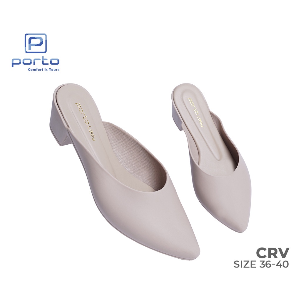 sogo PORTO LADY CRV Sepatu Wanita Wedges Sepatu Kerja Casual Korea Nyaman Terbaru