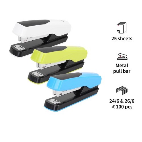 

STAPLER DELI NO.3 STAPLES 24/6 - 26/6 BESAR