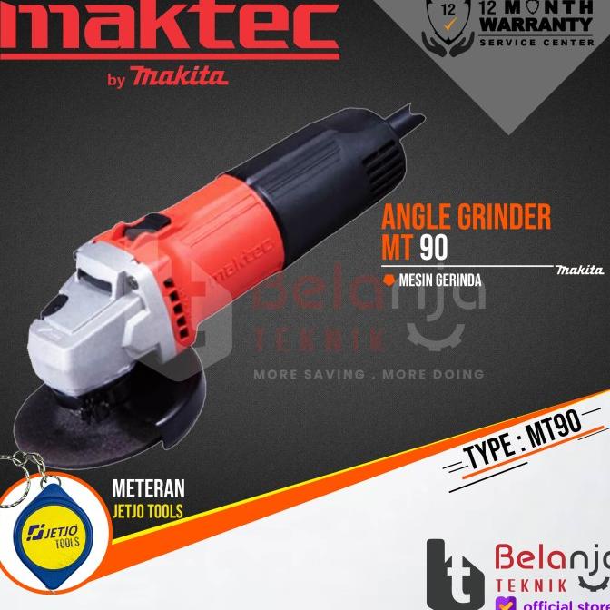 Mesin Gurinda Tangan Maktec MT 90 4 Inch 540 Watt Gurinda Maktec MT90