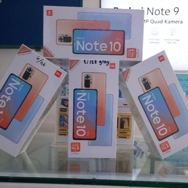 Hp Xiaomi Redmi Note 10 pro Ram 8 128gb Ram 6 64gb Redmi Note 10s Ram 8 128gb Ram 6 64gb Redmi Note 10 5G Ram 4 128gb 8 128gb Redmi Note 11 Ram 4 128gb ram 6 128gb Snapdragon garansi resmi-2