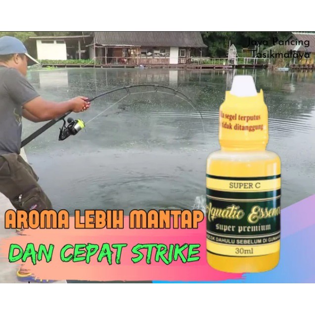 Essen Super C Premium Aquatic Essence Resep Umpan Mancing Juara