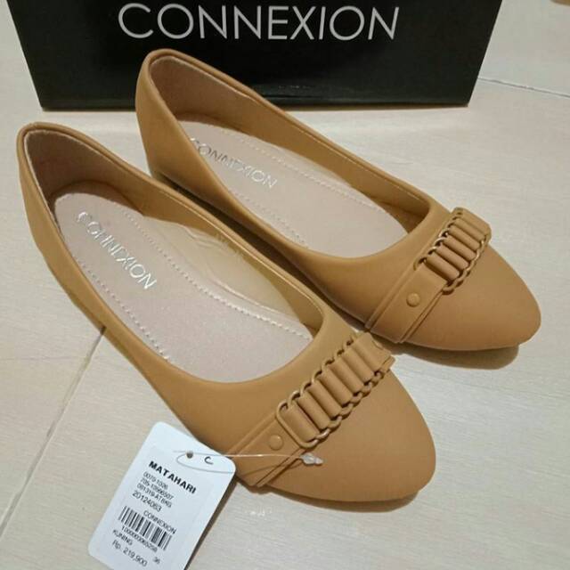 Sepatu cewek wiru/flat shoes "connexion"