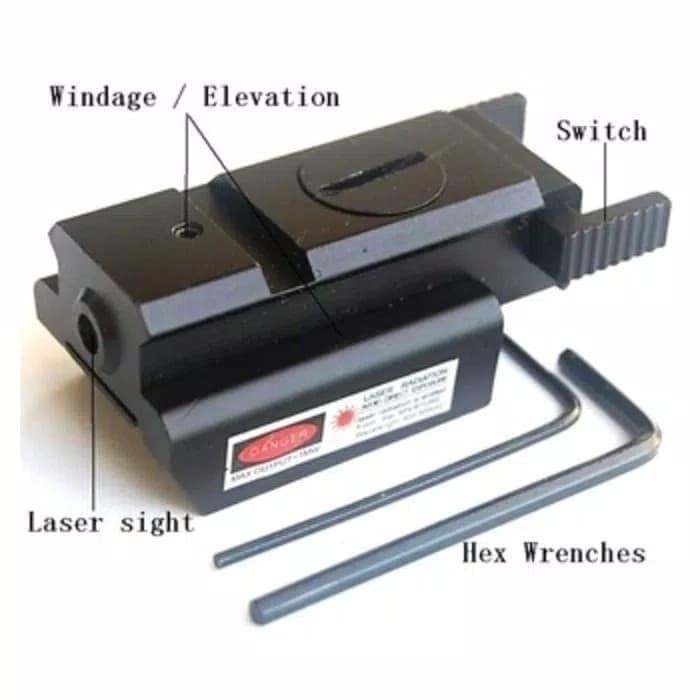 LASER G 17 18c 19 20 21 22 23 30 31 Colt defender Rail 20mm