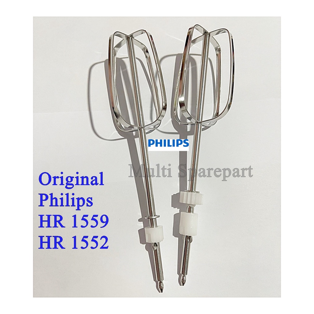 Stick Mixer Philips ORIGINAL HR 1552 HR 1559 PENGADUK ADONAN KUE Whisk Beater