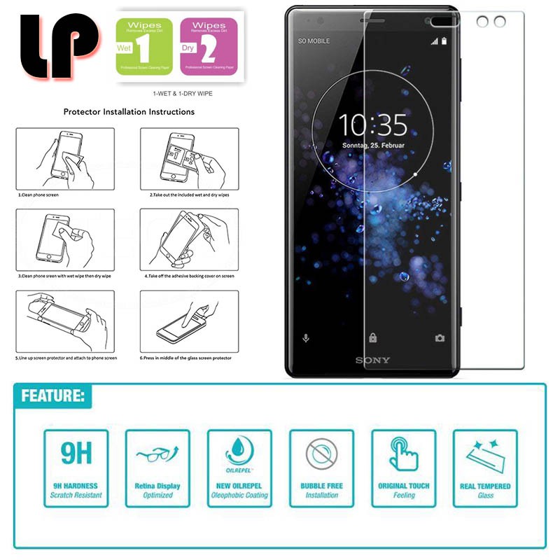 Anti Gores Sony - LP HD Tempered Glass Sony Xperia XZ3