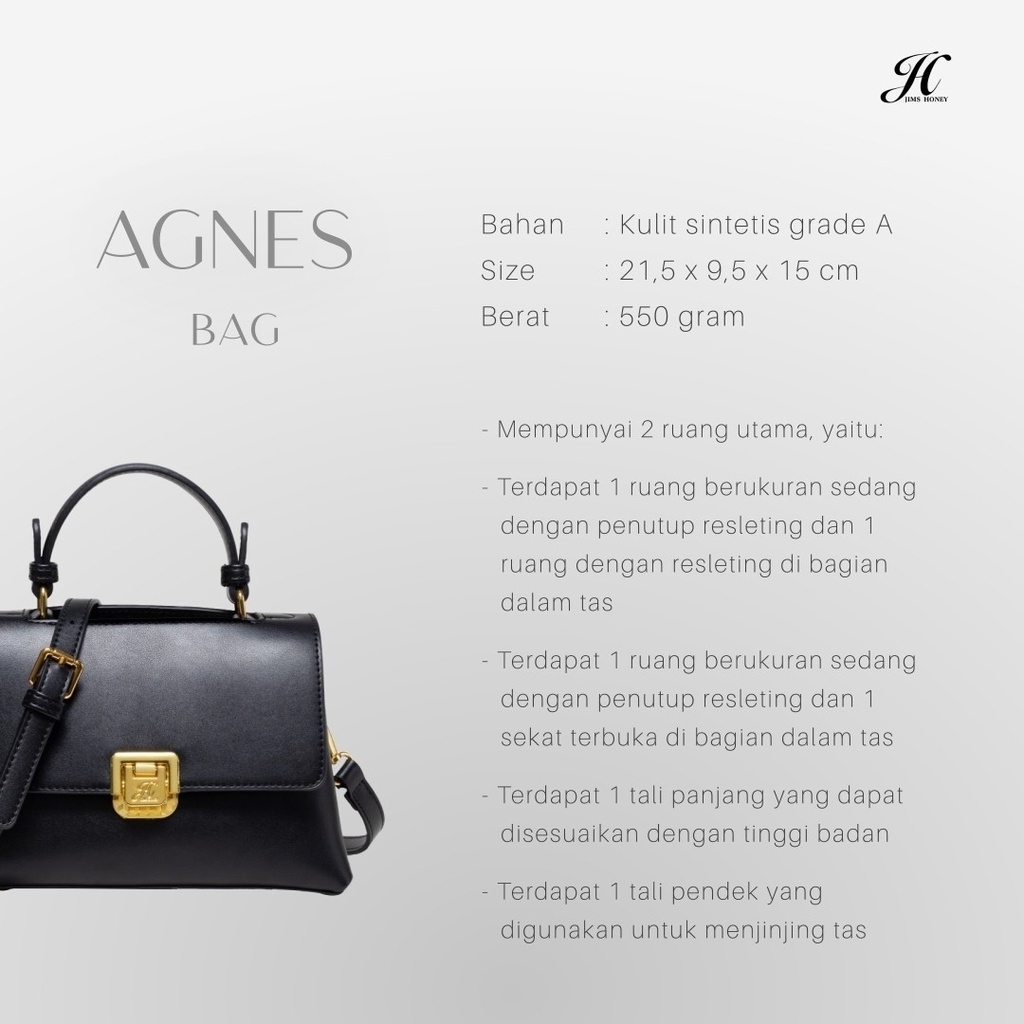 JIMS HONEY TAS SELEMPANG WANITA AGNES BAG