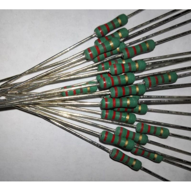 Resistor 220ohm 1/4watt  body 1/8J 100pcs