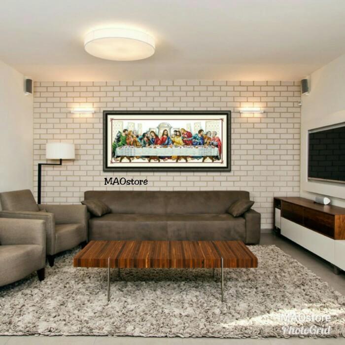 MAOSTORE PAKET KRISTIK PERJAMUAN TERAKHIR YESUS JESUS LAST SUPPER