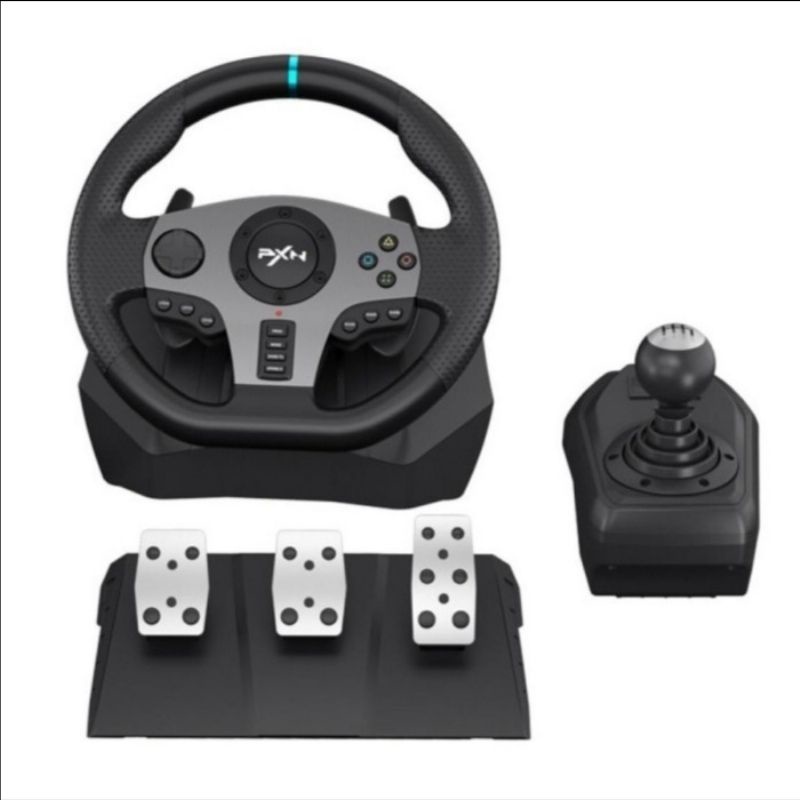 PXN V9 Steering Wheel with H Pattern Shifter Alternatif G29 Setir Gaming