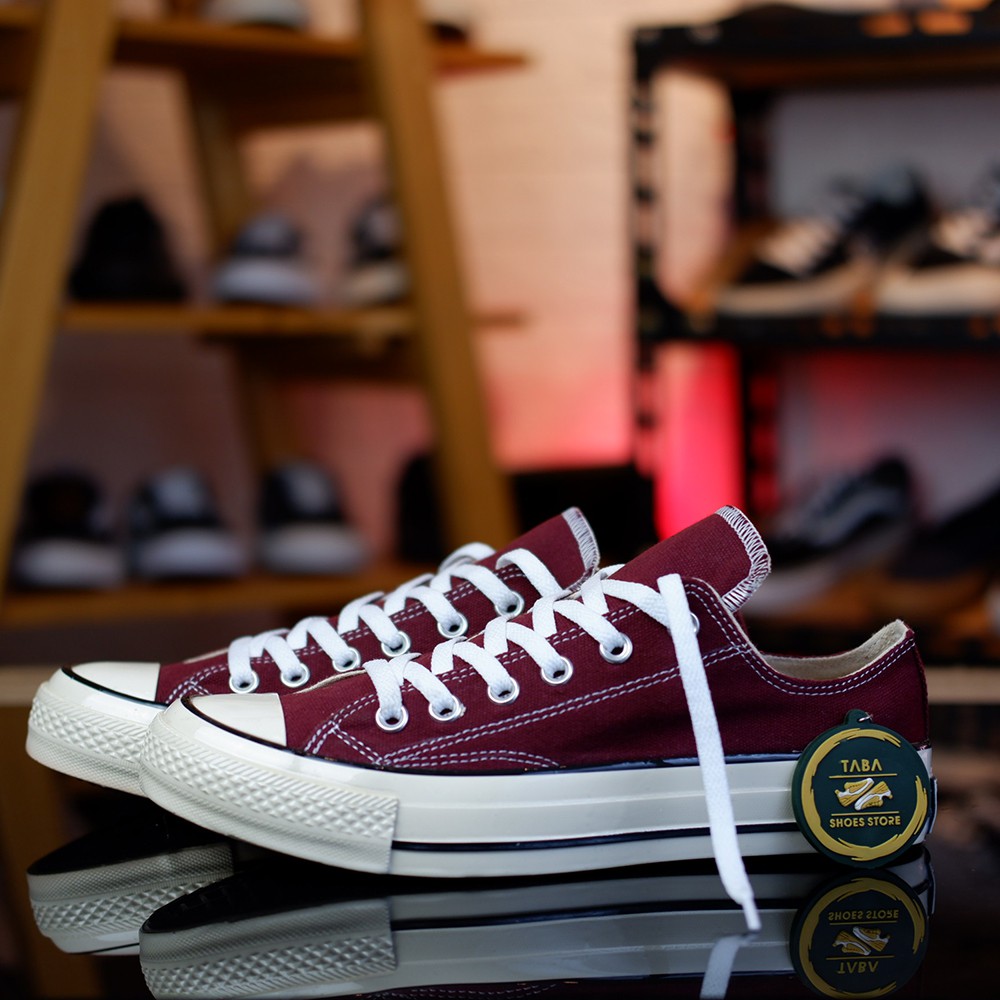 (BISA COD) SEPATU 70s LOW MAROON PREMIUM SNEAKERS PRIA WANITA IMPORT