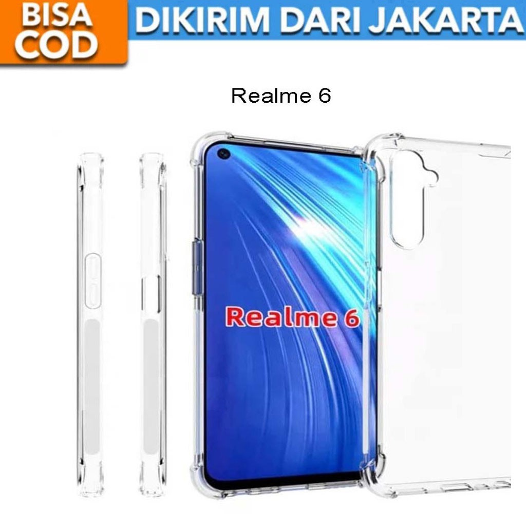 Casing Realme 6 Anti crack SoftCase