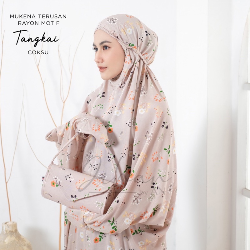 Mukena Terusan Rayon Bali Dewasa Rayon Motif Mukena Geblus Mukena Pocong