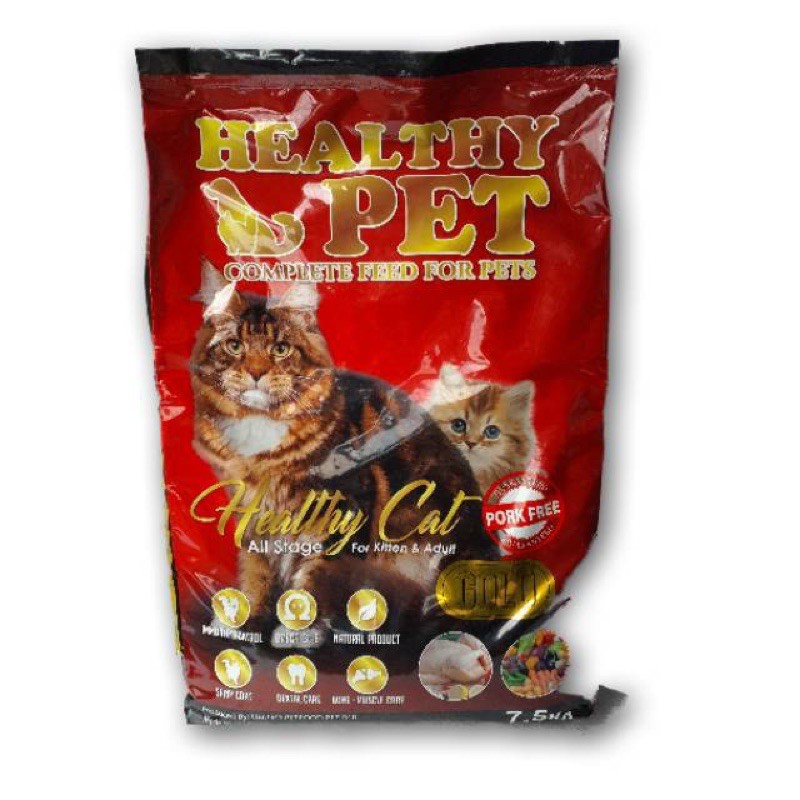Healthy Pet makanan kering kucing dewasa kitten anak 7.5kg dryfood