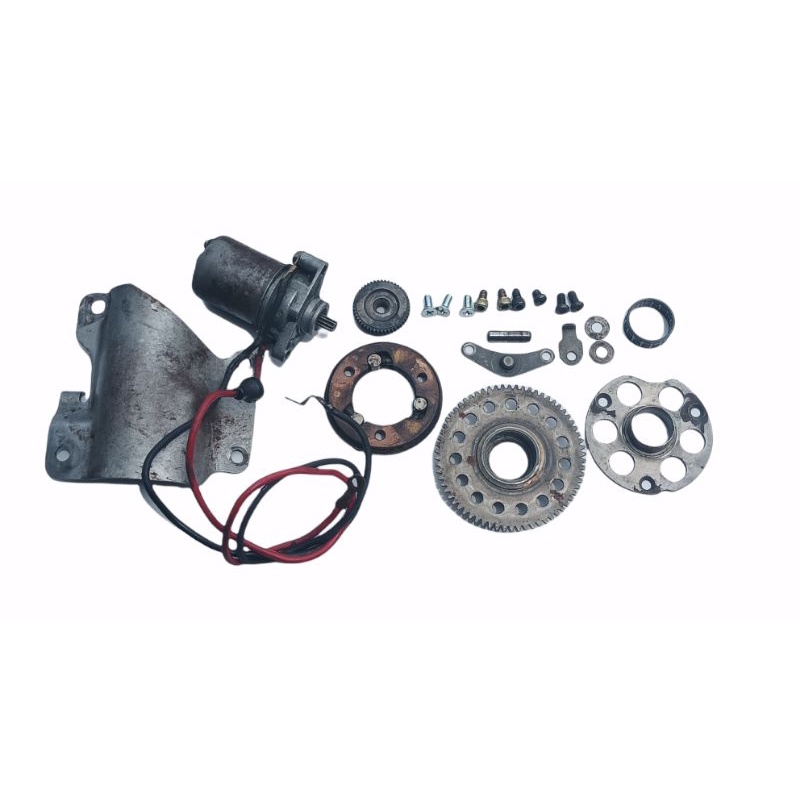 DINAMO STATER DOUBLE STATER set ELEKTRIK STaTER  set gigi Lengkap YAMAHA FIZR FORCE ONE ALFA SIGMA C