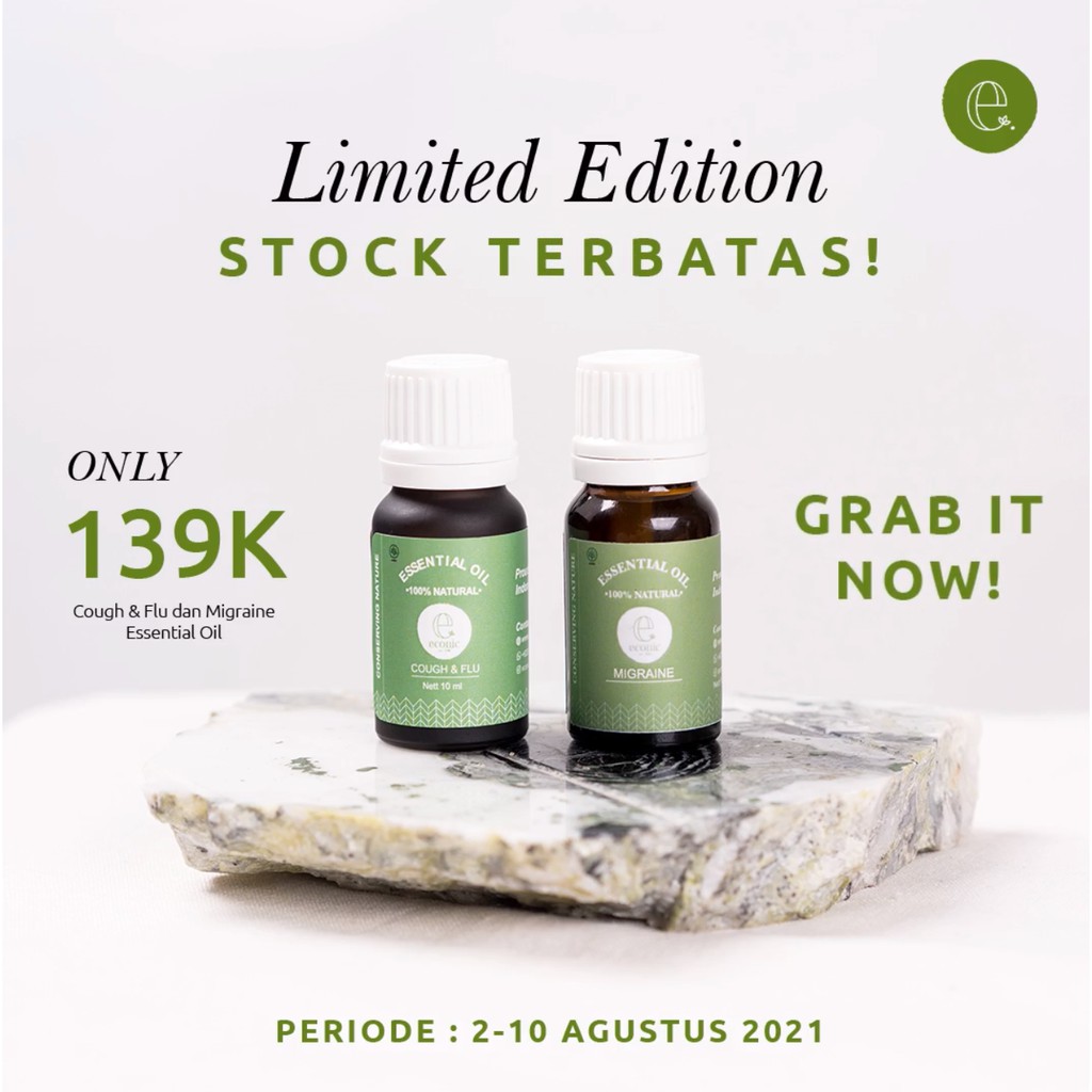 Paket Promo Essential Oil Migraine - Cough&amp;Flu