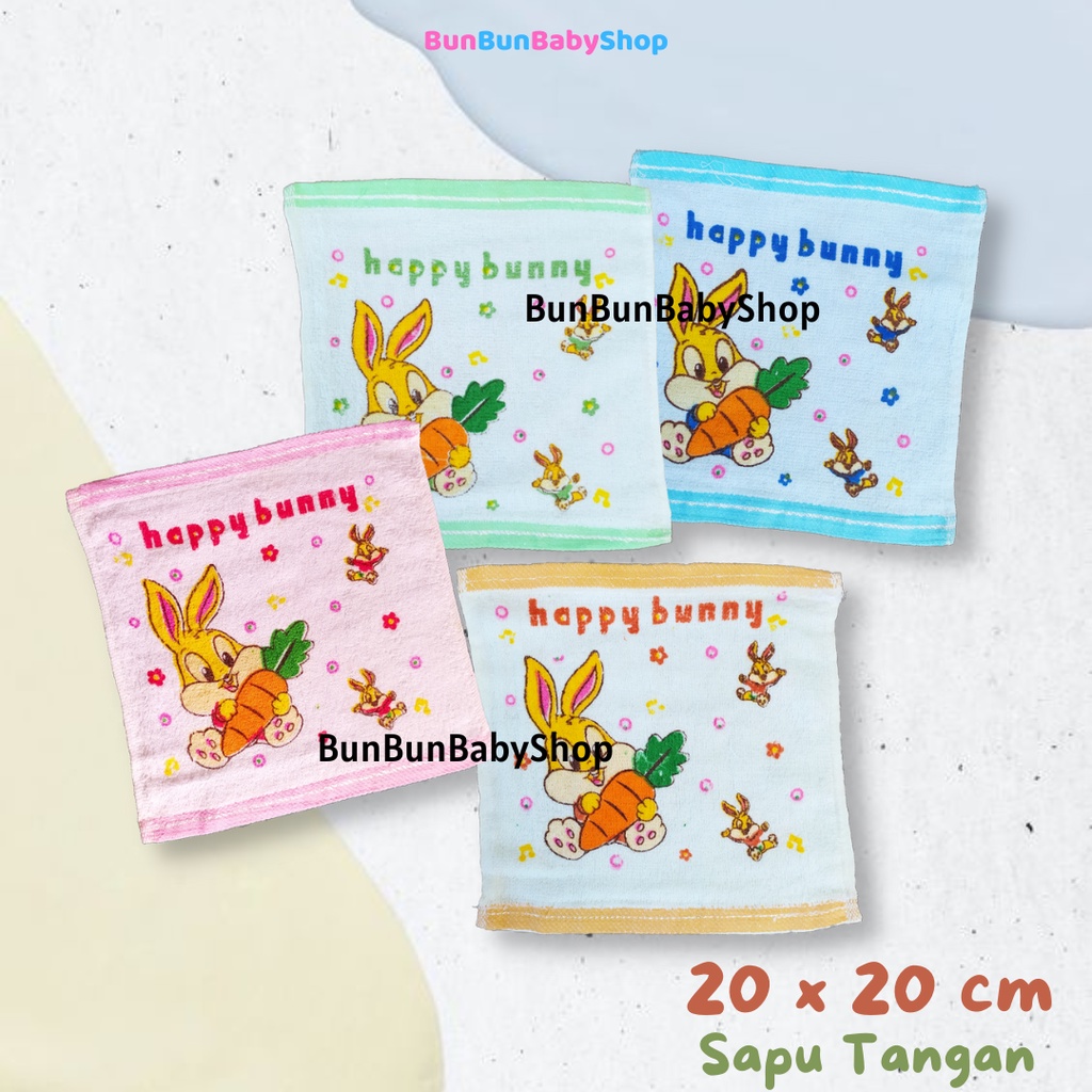 Handuk Bayi Lap Sapu Tangan Katun Perlengkapan Baru Lahir Peralatan Mandi Baby New Born Washlap Mini Perawatan Anak Bunbunbabyshop