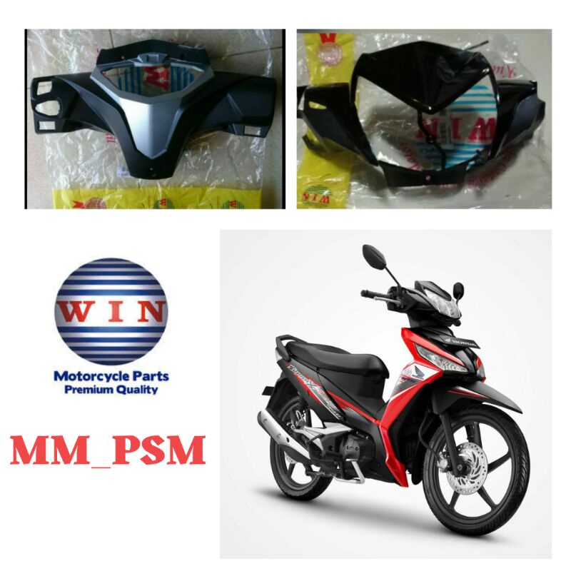 BATOK LAMPU DEPAN BELAKANG SUPRA X 125 FI 2014 INJEKSI FRONT HANDLE MEREK WIN