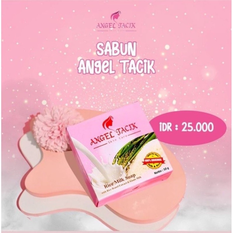 [READY] SABUN ANGEL TACIK ORIGINAL BPOM PEMUTIH BADAN