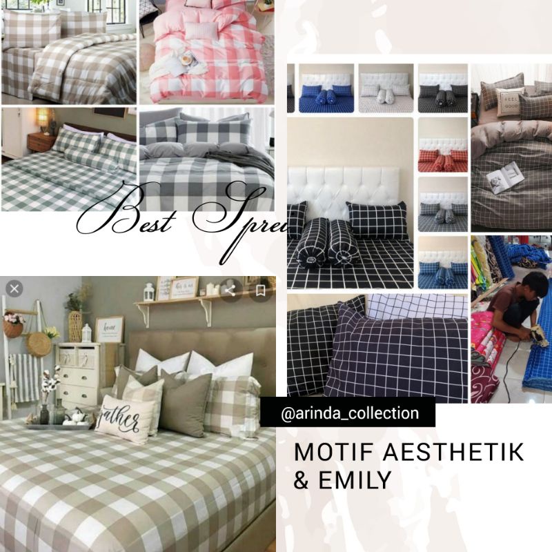 SPREI AESTHETIK / KOTAK EMILY | SPREI SAJA