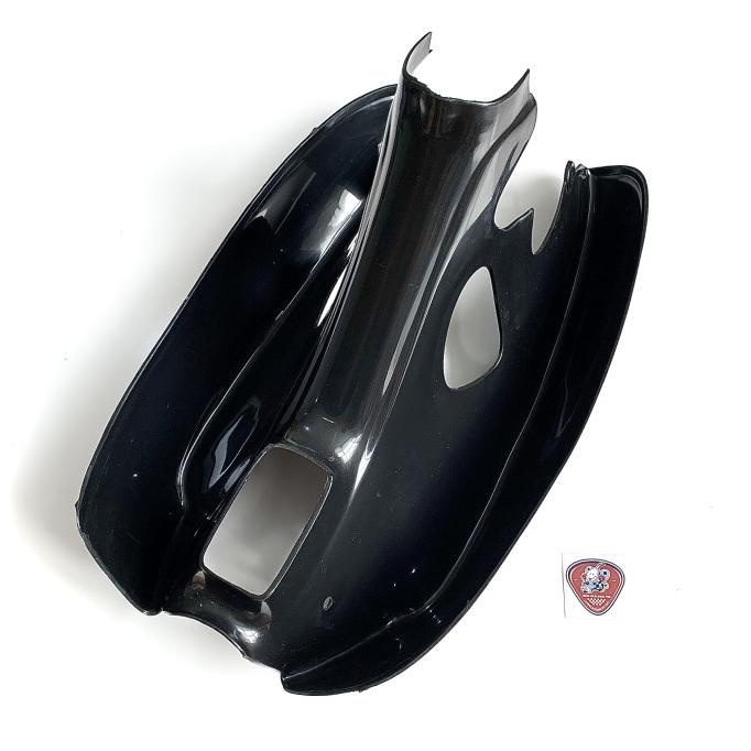 Sayap legshield honda c700 c800 supercup hitam nonamec70