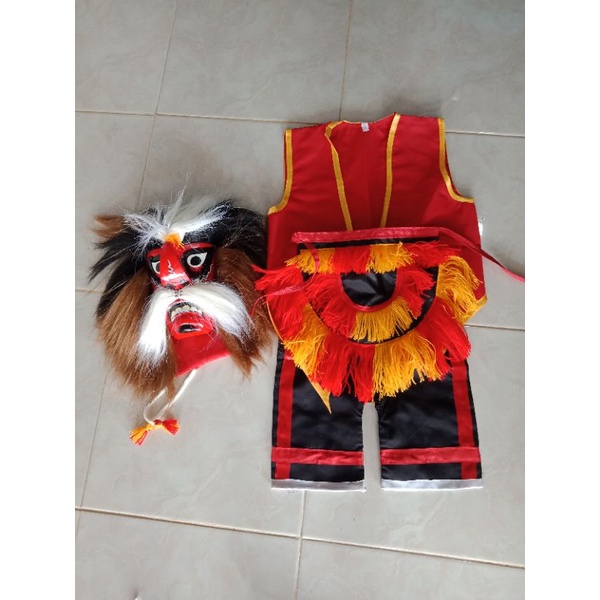 Topeng bujangganong / topeng ganongan / topeng ganong / bujangganong / ganongan / topeng ganong anak