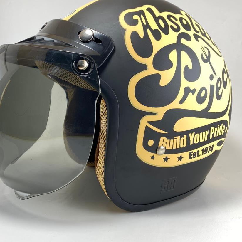 Langsung Beli -  HELM BOGO MOTIF HELM RETRO MOTIF HELM BOGO MOTIF KEREN HELM MURAH HELM MOTOR SNI HE