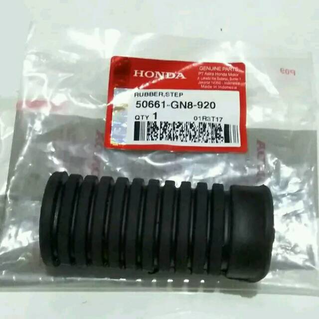 karet barstep asli orifootstep depan grand kharisma supra x125  50661 gn8 920
