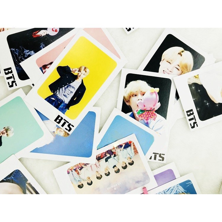 KPOP CUTIE STORE BTS foto KPOP Korea LOMO GOT7 WANNA ONE TWICE Bangtan Boys card Cenderahati kipas