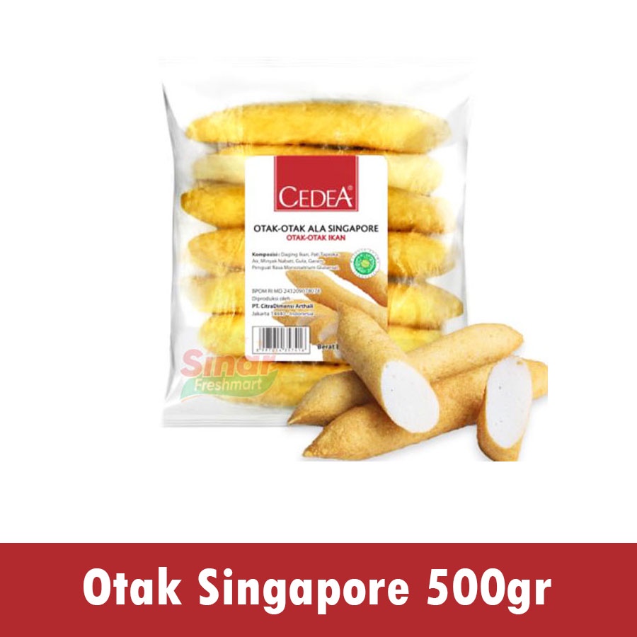 

[SINAR.FRESHMART] CEDEA Otak - Otak Singapore [500gr]