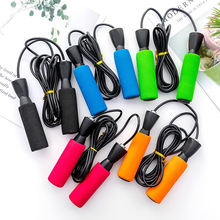 BRGUNIK Tali Skipping Jumping Rope Skipping Rope Colorful Sederhana dan Berkualitas R488