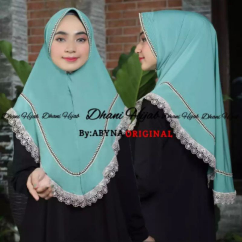 Hijab / Jilbab / Kerudung / Bergo / Khimar Instan Jersey Serut Renda List / Renda Serut Renda List Model Bergo Terbaru Termurah,Terjangkau dan Terlaris 2021/ Kerudung Wanita/ Muslimah Hijab-Biru Wardah