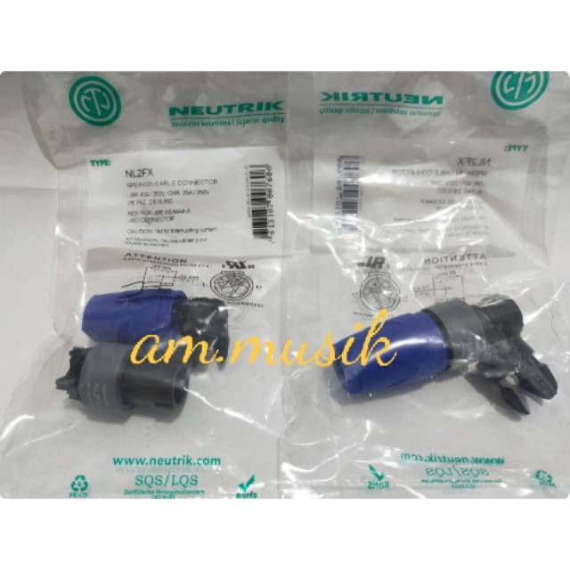 JACK SPEAKON NEUTRIK NL2FX ORIGINAL