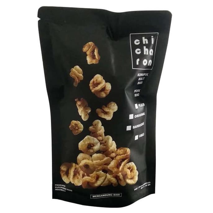 

Chicharon Kerupuk Babi Samcan Keto Plain Original new - PLAIN