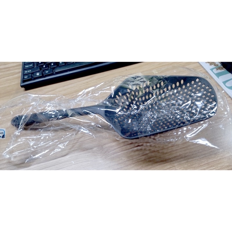 Spatula Alat Masak Goreng Dapur Fry Food Mesh Strainer - KT398 - Black