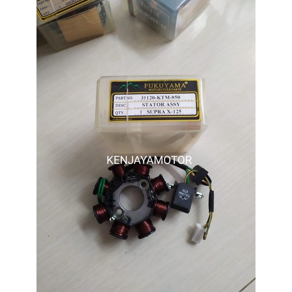 SPUL SPOL STATOR ASSY KOMPLIT SUPRA X 125 FUKUYAMA