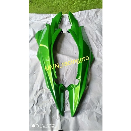 Cover bodi body belakang SUZUKI SATRIA F FU FL FACELIFT FACELIT hijau caltex hijau ninja racing BAHA