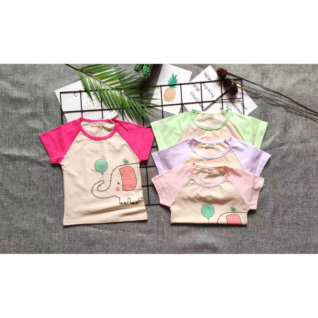 Balon Gajah Import Anak Perempuan Usia 1/2 - 2 TH / Pakaian Anak Import / Grosir Baju Anak Import