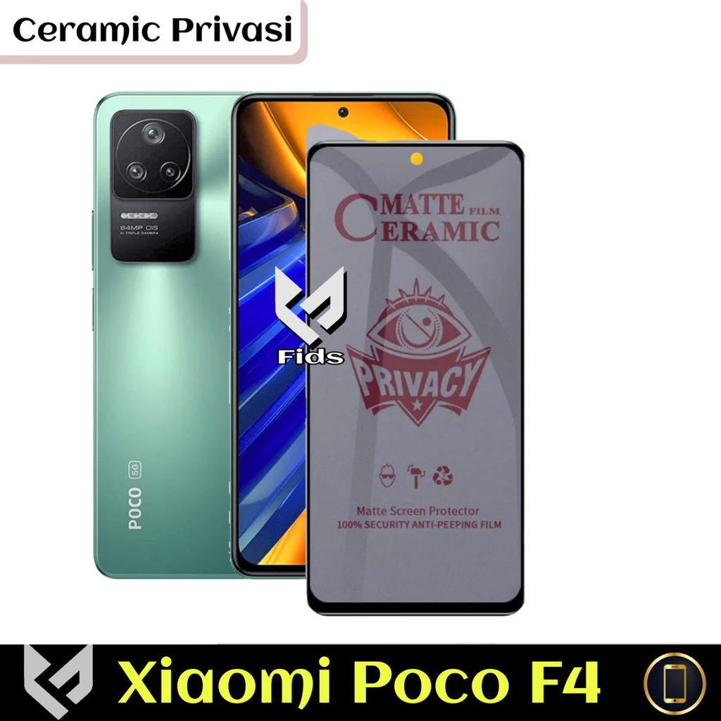 (HOT PROMO) Paket 2IN1 Screen Guard For XIAOMI POCO F4 5G Anti Gores Layar Free Anti Gores Camera Frame Black 3D Pelindung  Pelindung Camera Belakamg Handphone