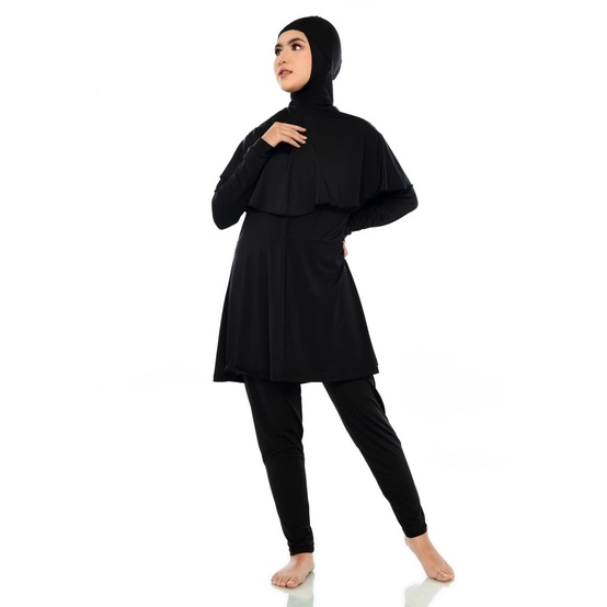 Ready (BISA COD) Baju Renang Muslimah Dewasa Model Syari Jumbo Sawarna
