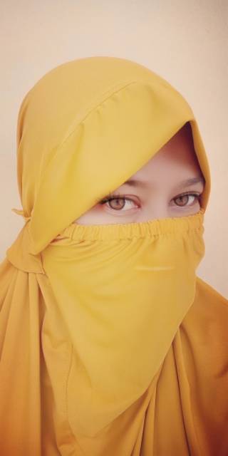 HIJAB MASKER KARET AYAT AYAT CINTA JERSEY JOYA PREMIUM