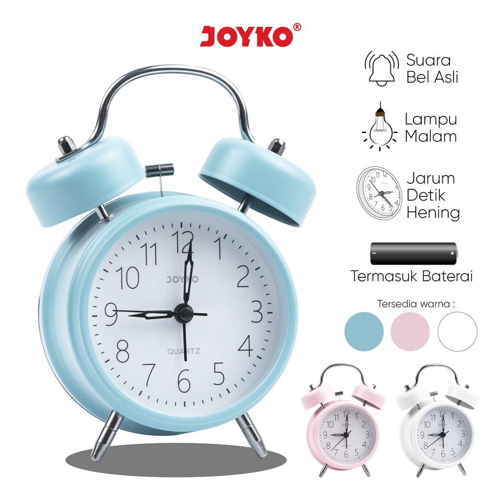 Jam Beker Dering Beker Alarm Clock Joyko ALCL-605