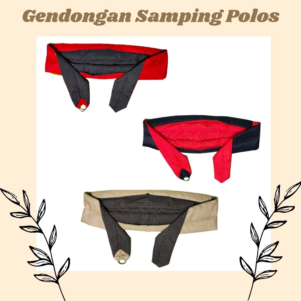 Gendongan samping polos variasi polkadot termurah